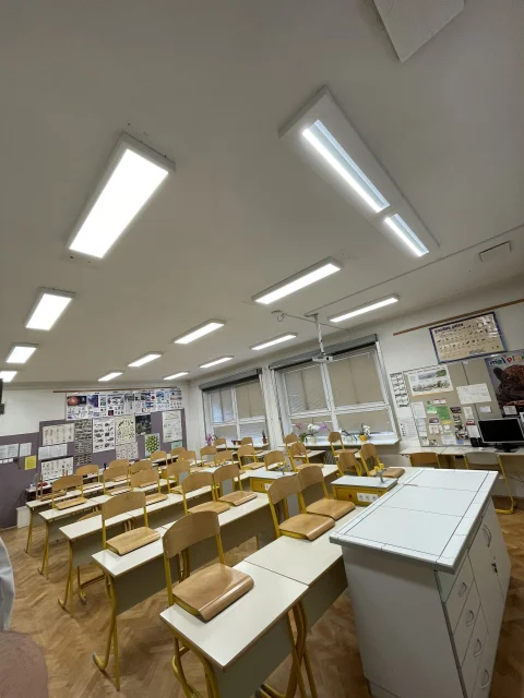 Razsvetljava izobraževalnega objekta